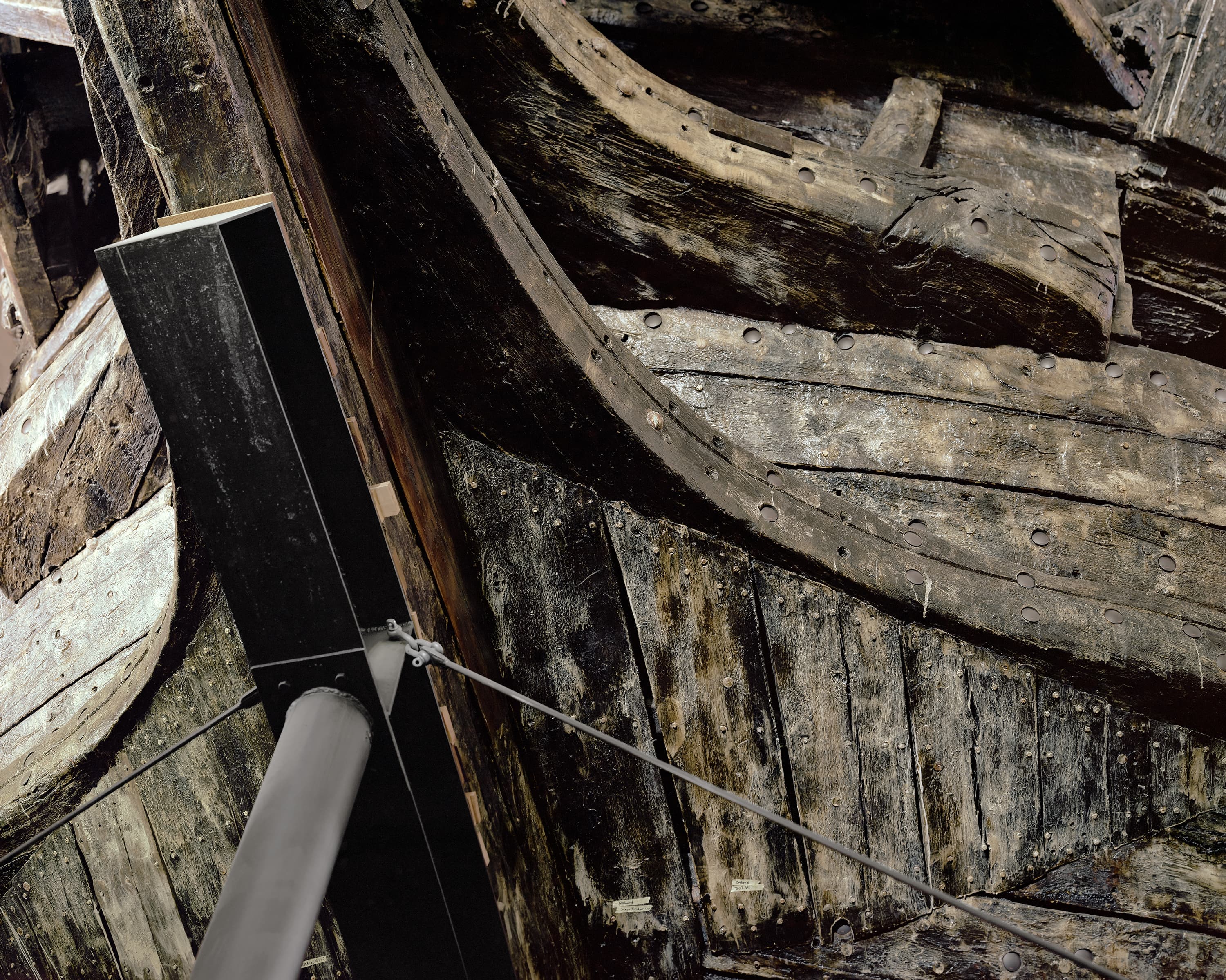 Bow of the Swedish warship Vasa.